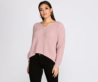 Right Time, Place Chenille Sweater