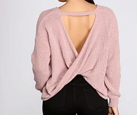 Right Time, Place Chenille Sweater