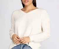 Right Time, Place Chenille Sweater