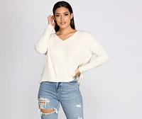 Right Time, Place Chenille Sweater