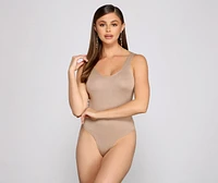 Lace-Up Chic Sleeveless Bodysuit