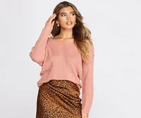 Must Have Knot Back Sweater