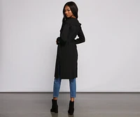 Trend Alert Tie Waist Trench Duster