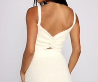 Trendy Babe Knit Crop Top