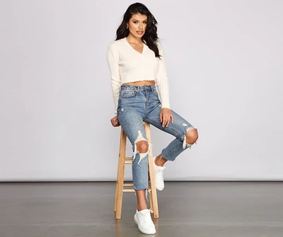 Effortlessly Trendy Fuzzy Knit Cardigan