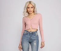 Add Some Flair Cropped Cardigan