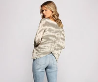 Major Tie Dye Moment Crew Neck Sweater