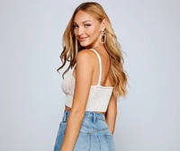 Keeping Knit Trendy Cropped Tank