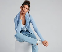 Major Trendsetter Faux Fur Sweater