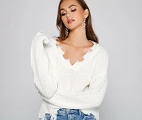 Major Destruction Knit Sweater