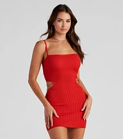 Side Effect Sweater Knit Dress