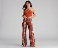Summer Awaits Halter Crop Top