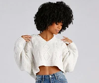 Loving Knit Cropped Sweater