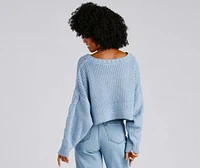 Loving Knit Cropped Sweater