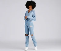 Loving Knit Cropped Sweater
