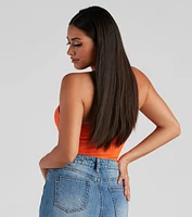 Sweet Spot Sweater Knit Bustier