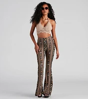 Dance All Day Crochet Halter Top
