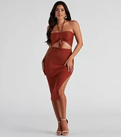 Take Me On A Getaway Midi Dress