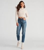 Spine Chilling Eyelash Knit Sweater