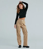 Simple Perfection Open Back Sweater Top