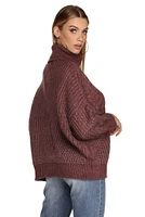 Stay Warm Knit Sweater Tunic