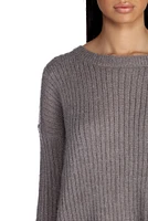 Knit It Glitter Tunic