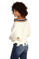 Best Style Varsity Striped Sweater