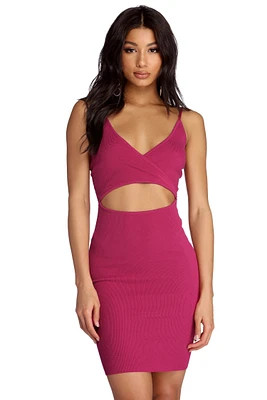 Cross The Line Sweater Dress