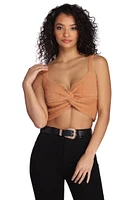 Knot Your Basic Crop Top