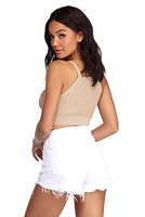Sweet As A Daisy Crop Top
