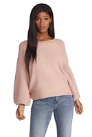 Dreamy Knit Long Sleeve Top