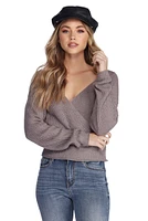 Wrapped Comfort Sweater