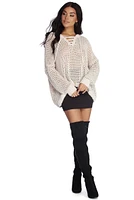 Knitted For Comfort Sweater