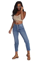 The Loop Crotchet Crop Top