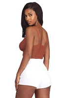 The Loop Crotchet Crop Top
