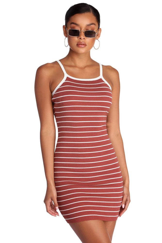 Windsor Keepin' Knit Cute Sweater Dress 