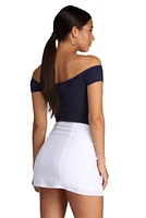 Body Language Off Shoulder Bodysuit
