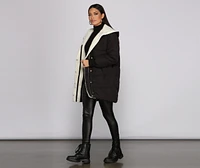 Cozy Up Long Line Puffer Jacket