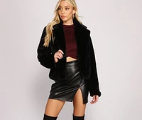 Cuddle Weather Faux Fur Jacket