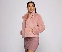 Cuddle Weather Faux Fur Jacket