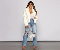 Cuddle Weather Faux Fur Jacket