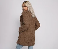 So Extra Faux Fur Shaggy Jacket