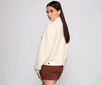 Cozy Sherpa Trucker Jacket