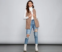 So Extra Faux Fur Vest