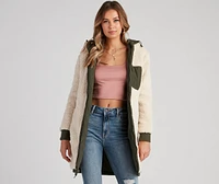 Serious Chills Quilted Puffer Wubby Jacket