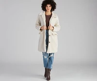 Cozy Season Long Sherpa Coat