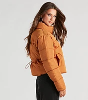 Your Favorite Puffer Crop Jacket