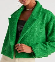 Cozy The City Faux Sherpa Coat