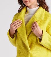 Cozy The City Faux Sherpa Coat