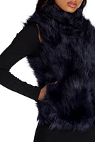 Bold Chicness Faux Fur Vest